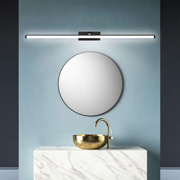 Bathroom Lamp Sconce LED Above the mirror 20W 100CM APP375-1W Black