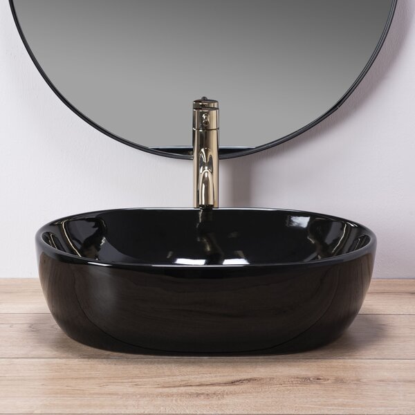 Countertop Basin Rea Amelia Black