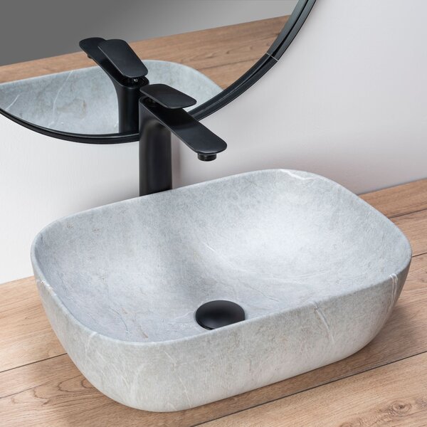 Countertop Basin Rea Livia Grey