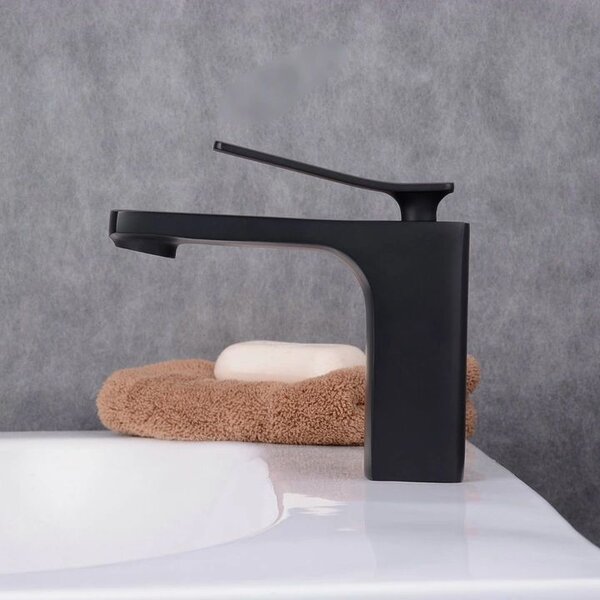 Bathroom faucet Rea Sonic Black