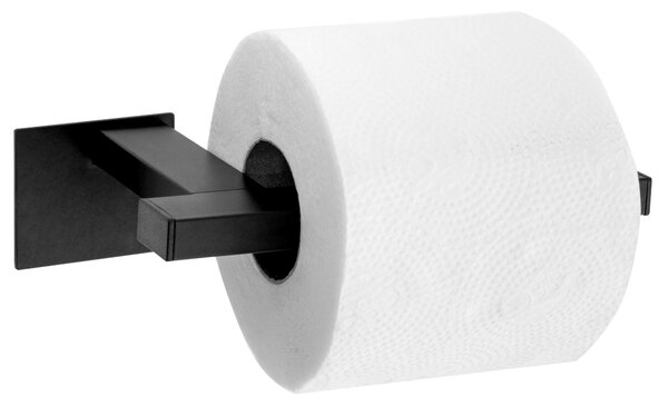 Toilet paper holder Black Mat 392599