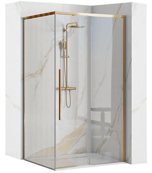 Shower enclosure SOLAR GOLD 90x90