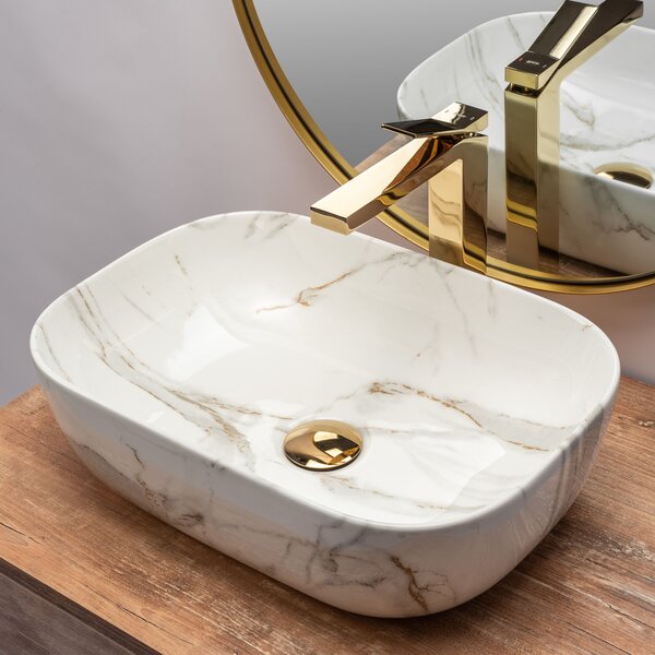 Countertop Basin Rea Belinda Aiax Marble