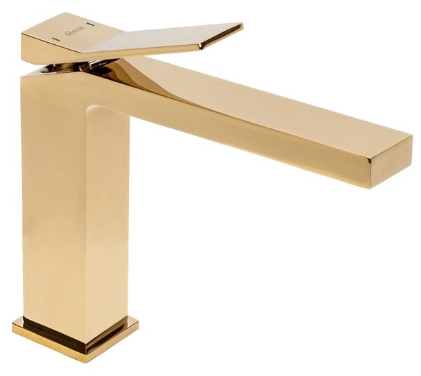 Bathroom faucet Rea Duet Gold Low