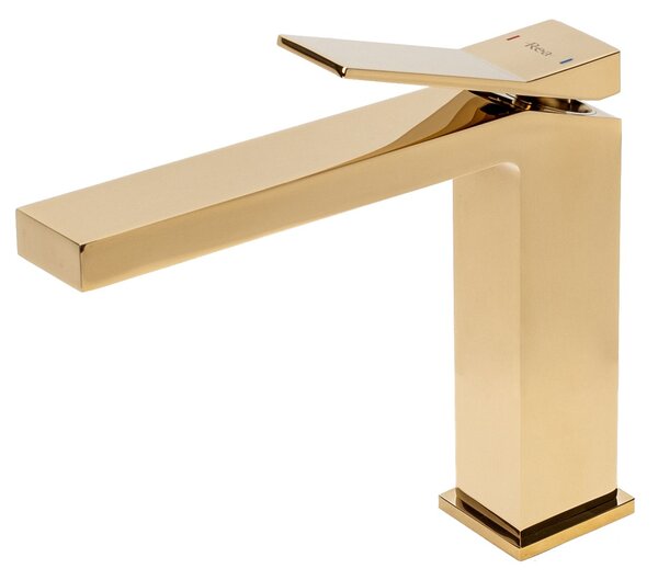 Bathroom faucet Rea Duet Gold Low