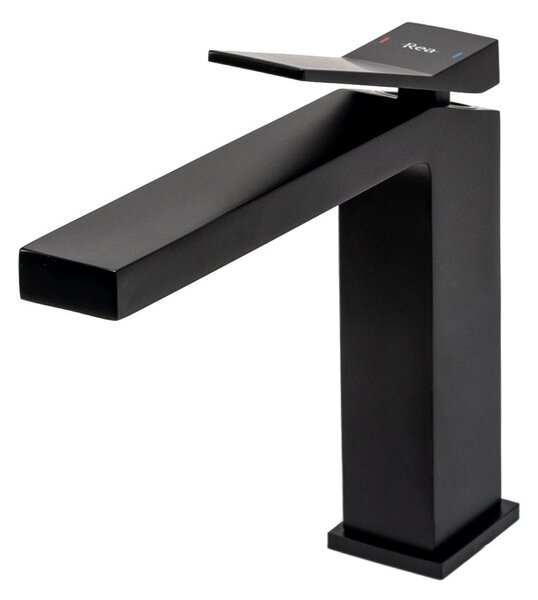 Bathroom faucet Rea Duet Black Low