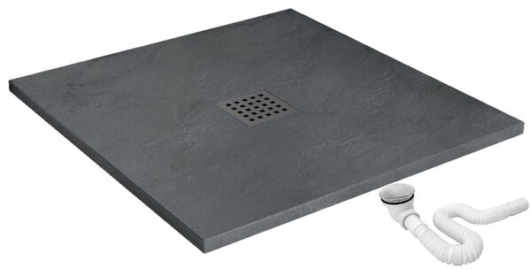 Shower tray Grey Rock 90x90