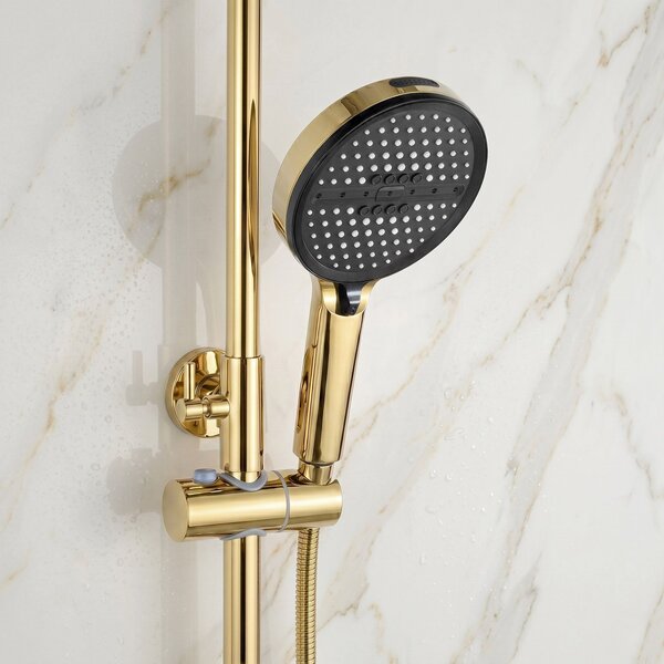 Shower set Rea Vision Gold