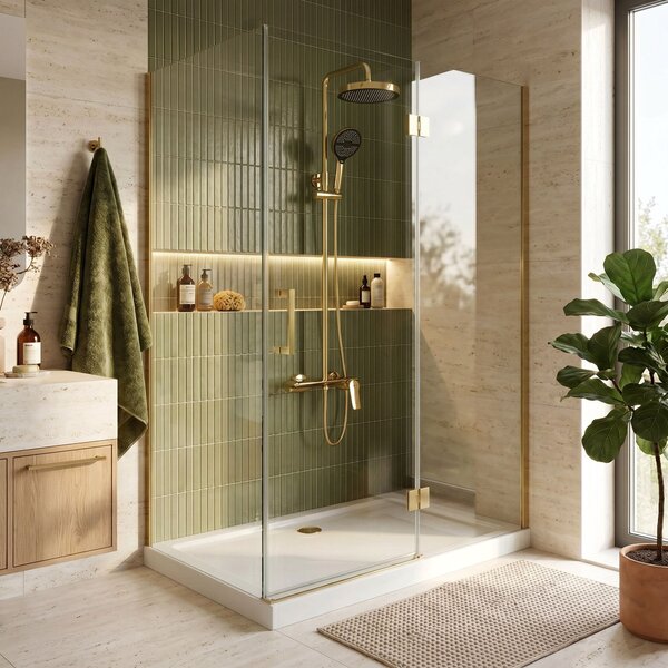 Shower set Rea Vision Gold
