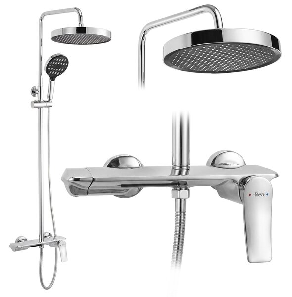 Shower set Rea Vision Chrome