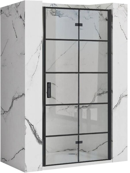 Shower doors Rea Molier Black 80 + profil