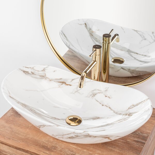 Countertop washbasin Rea Royal Lava