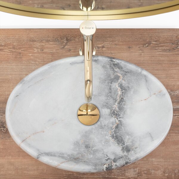 Countertop washbasin Rea Linda Granit