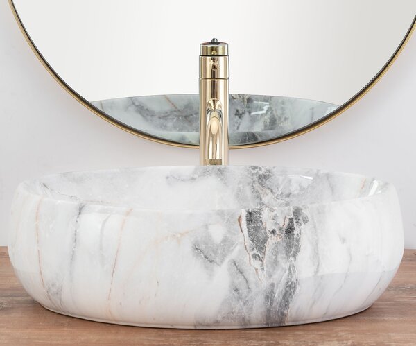 Countertop washbasin Rea Linda Granit