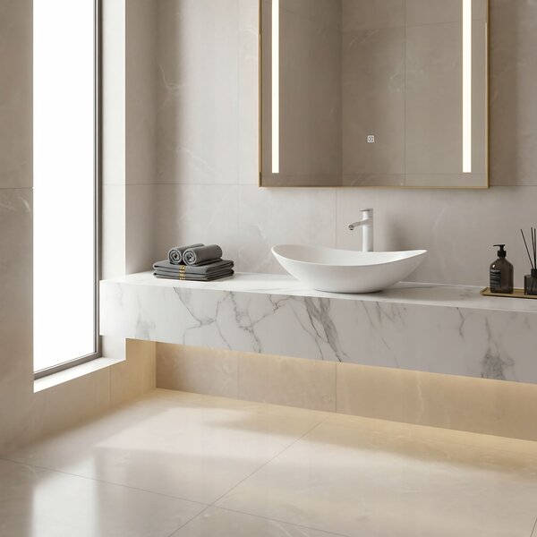 Countertop washbasin Basaro Westa