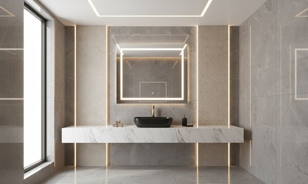 Countertop washbasin Basaro Hestia
