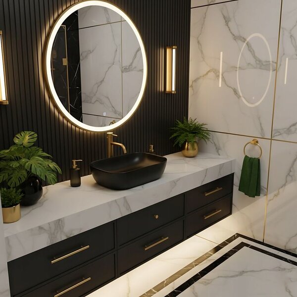 Countertop washbasin Basaro Hestia