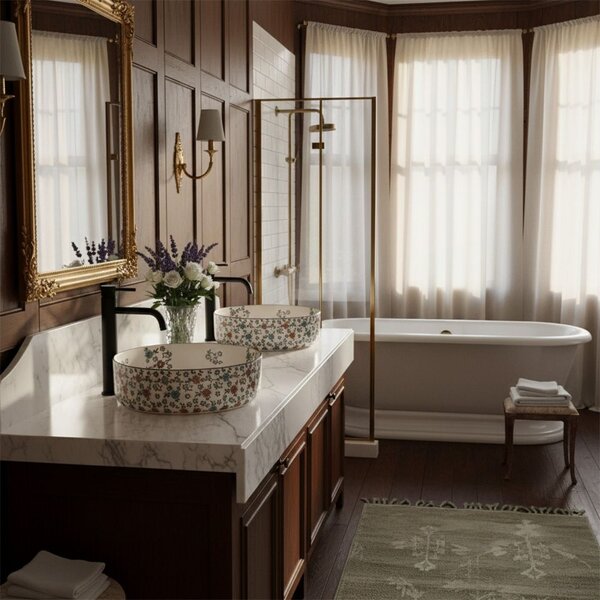 Countertop Basin Rea Stefania Fiori
