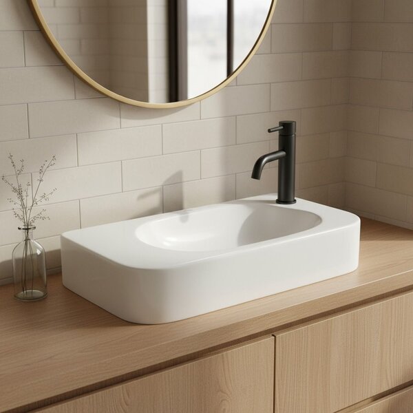 Countertop / wall-mounted washbasin REA Odetta