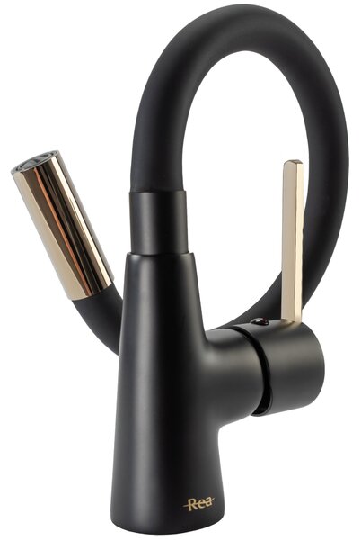 Kitchen faucet Rea ICON Black/Gold