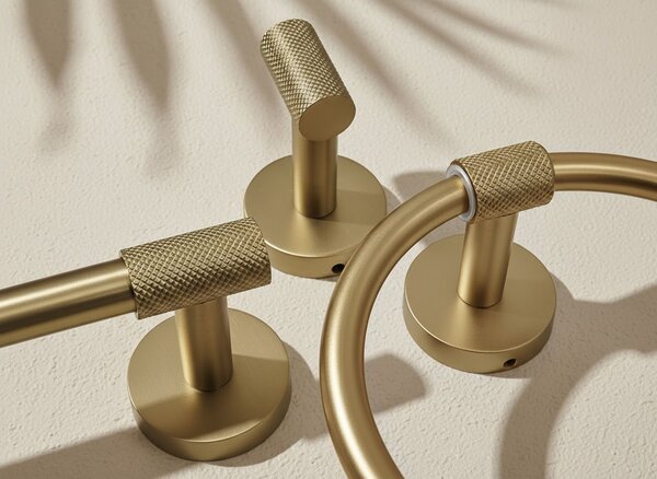 Toilet paper holder 5709 Galo Brush Gold