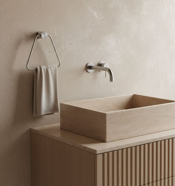 Bathroom hanger Tomi 5810 Brush Nickle