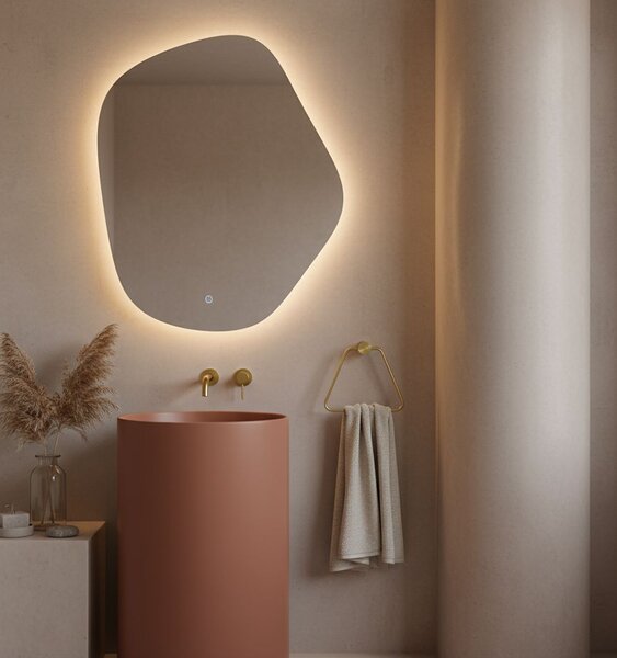 Bathroom hanger Tomi 5810 Brush Gold