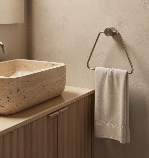 Bathroom hanger Tomi 5810 Brush Nickle