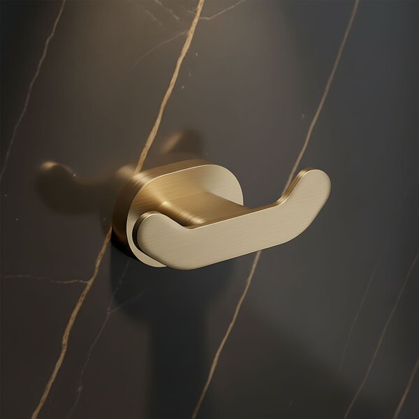 Bathroom hanger Til 105 Brush Gold