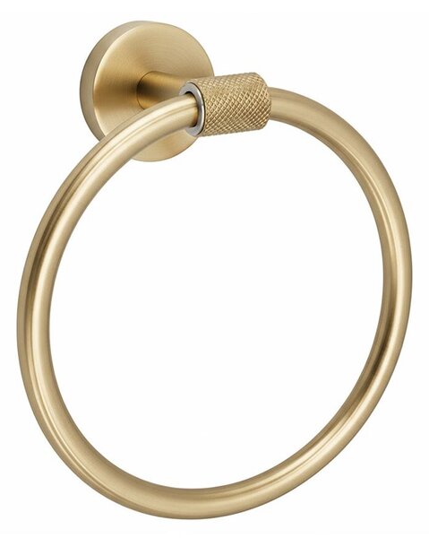 Bathroom hanger Ring 5710 Galo Brush Gold