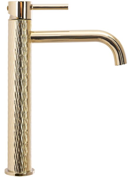 Bathroom faucet Rea Lungo ART Gold High