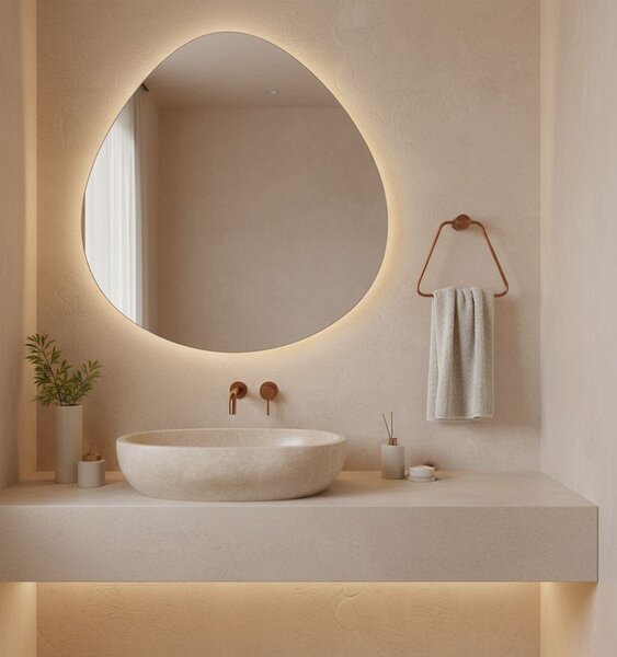 Bathroom hanger Tomi 5810 Brush Copper