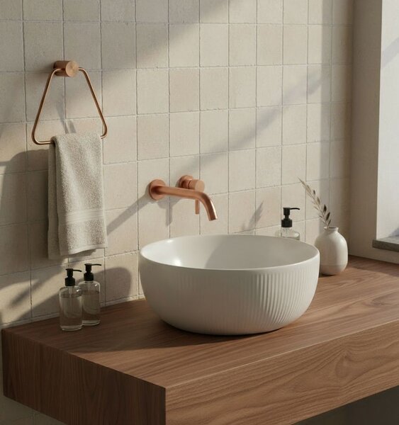 Bathroom hanger Tomi 5810 Brush Copper