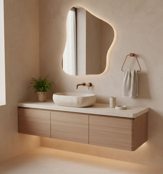 Bathroom hanger Tomi 5810 Brush Copper