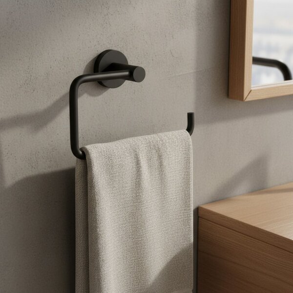 Bathroom hanger 5610 Leo Black