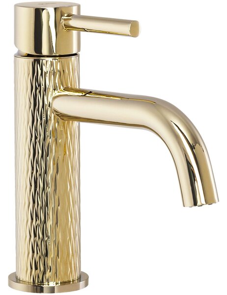 Bathroom faucet Rea Lungo Art Gold Low