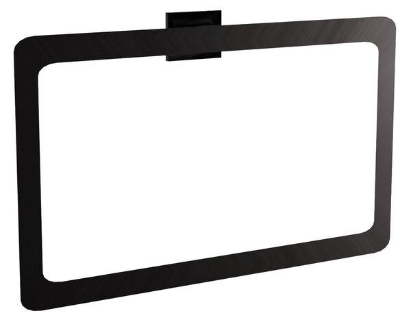 Bathroom hanger Ring 210 OSTE MATT BLACK