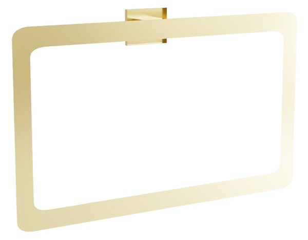 Bathroom hanger Ring 210 OSTE BRUSH GOLD