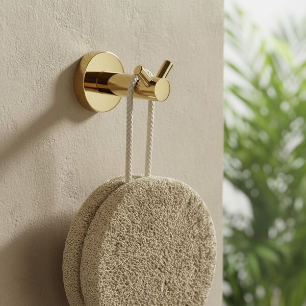 Bathroom hanger 5605 Leo Gold