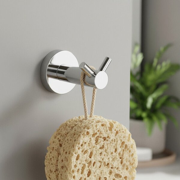 Bathroom hanger 5605 Leo Chrome