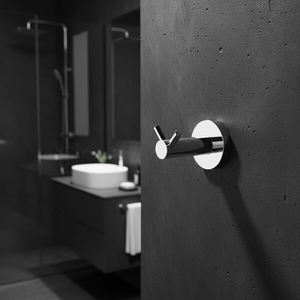 Bathroom hanger 5605 Leo Chrome