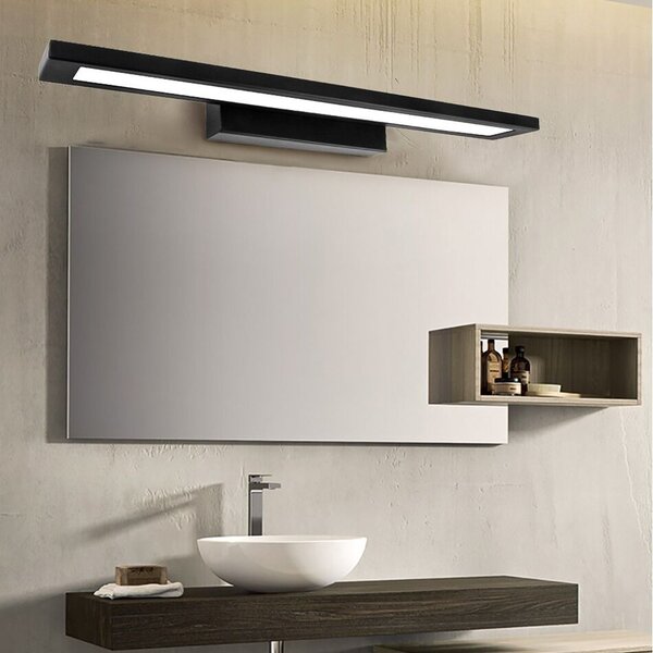 LED Wall lamp 60CM APP840-1W FLAT BLACK