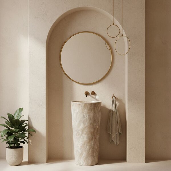 Bathroom hanger Tomi 5805 Brush Copper