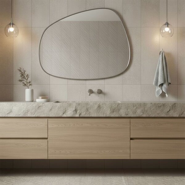 Bathroom hanger Tomi 5805 Brush Nickle