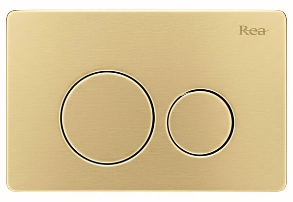 Toilet Flush Button Rea I K011A-Q Gold Brush