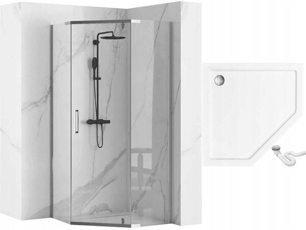 Shower enclosure AXIN Chrom 90x90