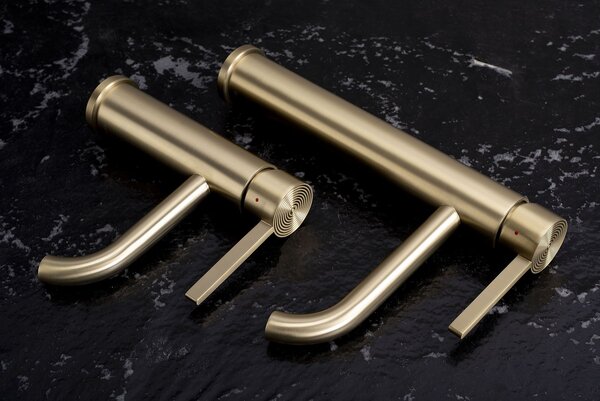 Bathroom faucet Rea Foster Brush Gold High