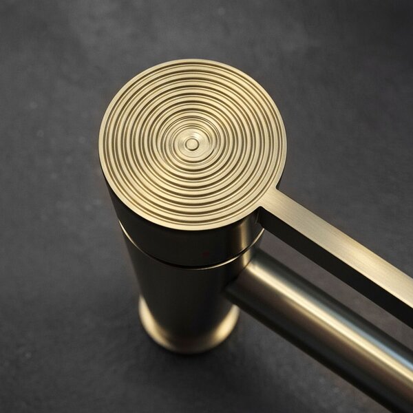 Bathroom faucet Rea Foster Brush Gold High