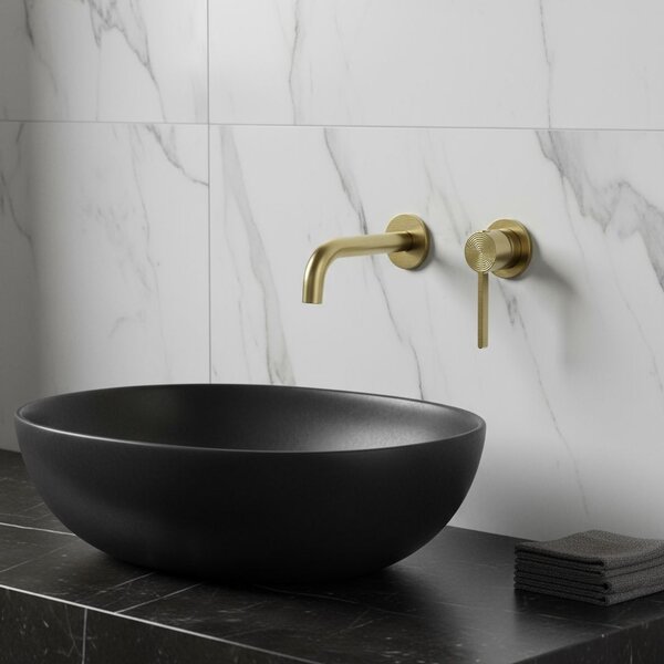 Wall Mounted faucet Rea Foster Brush Gold