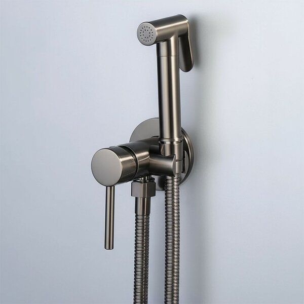 Bidet faucet Lungo Loop Titan